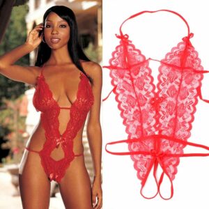 Completo intimo da donna sexy body babydoll lingerie hot per completino in pizzo